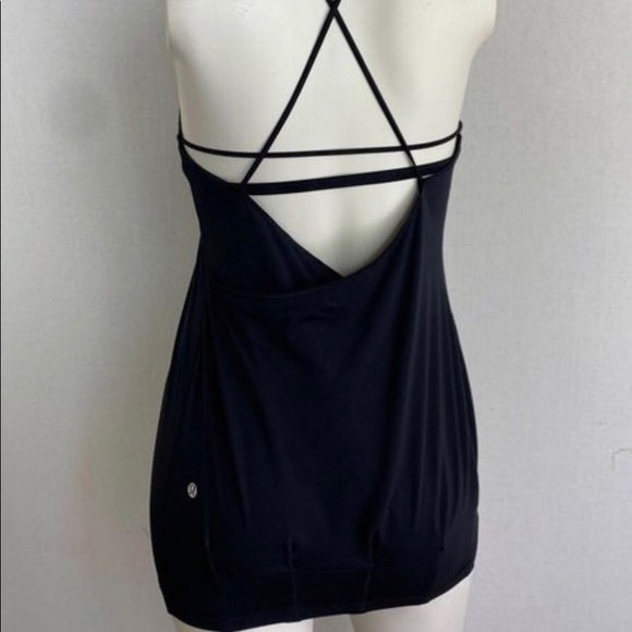 Lululemon strappy backless tank - Picture 1 of 4